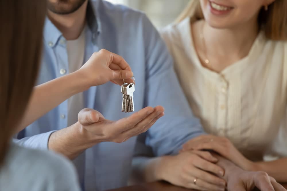 How much deposit is requested from the Tenant and what happens to it?